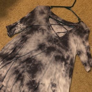 AE Soft and Sexy Lace Up Tee